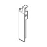 Mocowanie frontu METABOX , wys. H, do szuflady wewnętrznej, prawe